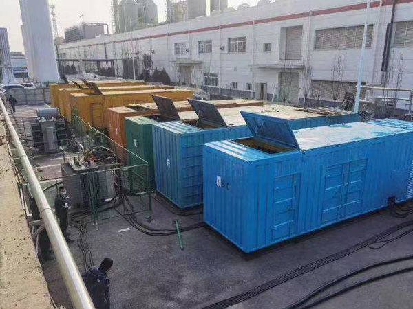 赤峰柴油发电机出租案例展示